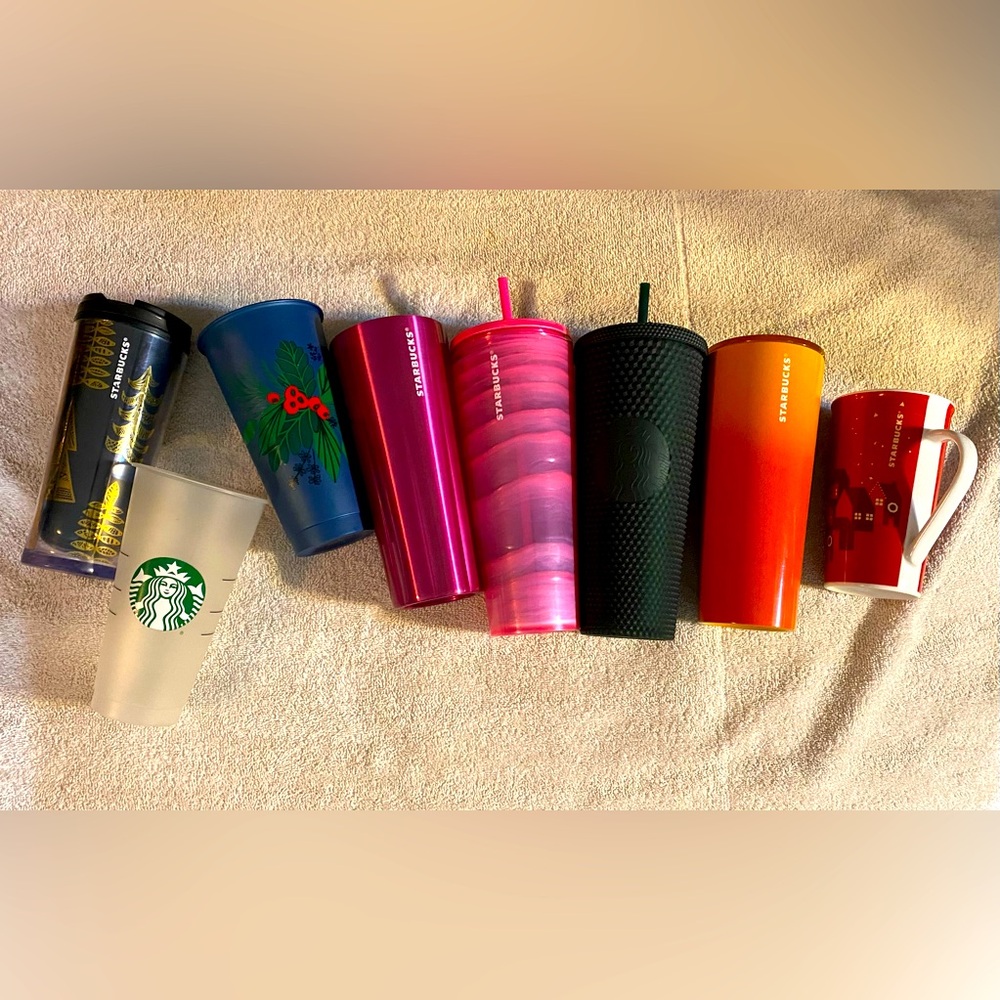 Starbucks🔺make an offer🔺tumblers, cups, and one mug – lot/bundle